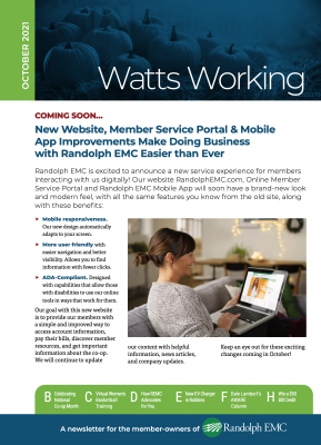 October newsletter