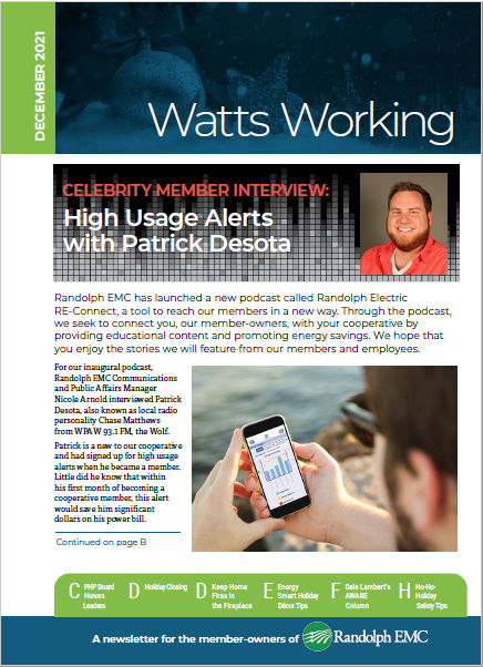 December newsletter