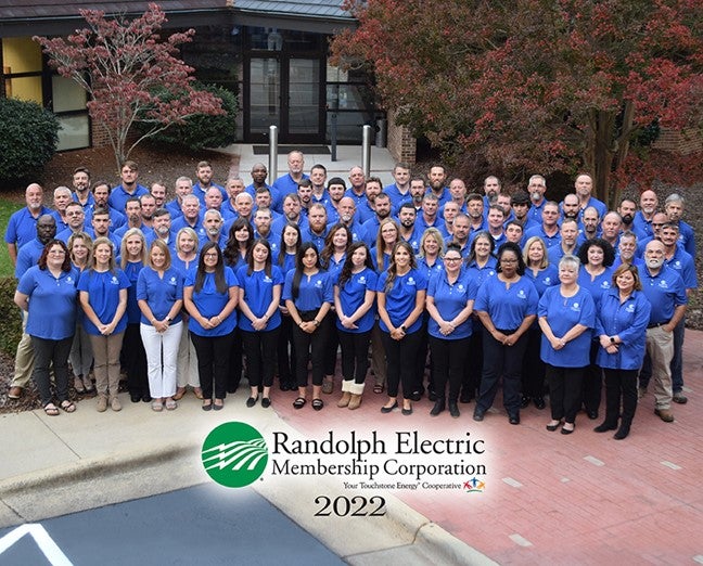 group of REMC employees