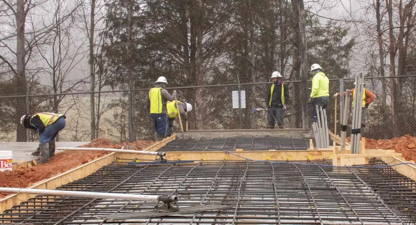 Five Points Battery Storage Project - Prepping for Concrete